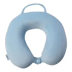 TOTTO - Almohada de Viaje Para Mujer Azul Claro Jet Pillow