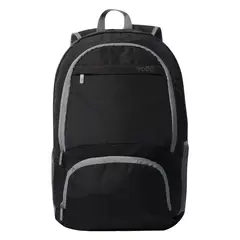TOTTO - Morral Plegable Para Hombre Negro Syncro