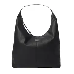 TOTTO - Bolso Cartera Para Mujer Porta Pc Negro Smooth L