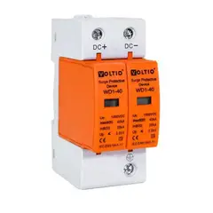 VOLT - Protector Fotovoltaico De Corriente Continua 2 Puestos