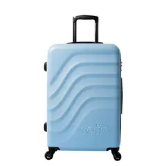 TOTTO - Maleta De Viaje Bodega 23 Kg Rígida Bazy M Azul Claro