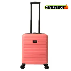 TOTTO - Maleta De Viaje Cabina 10 Kg Harbor rígida Rosa Claro
