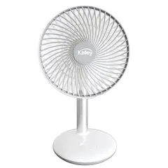KALLEY - Ventilador de Mesa K-VM6B Recargable Blanco