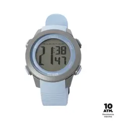TOTTO - Reloj Digital Para Mujer Azul Claro Chron
