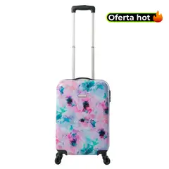 TOTTO - Maleta De Viaje Cabina 10 Kg rígida Stampy Rosa Claro