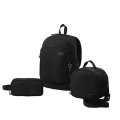 TOTTO - Morral Mochila Para Hombre Porta Pc Combo X Lonchera