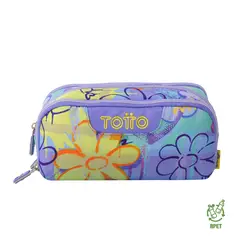 TOTTO - Multiuso Cartuchera Para Mujer Violeta Claro Cinta