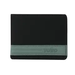 TOTTO - Billetera Rfid Para Hombre Vlideri Negro