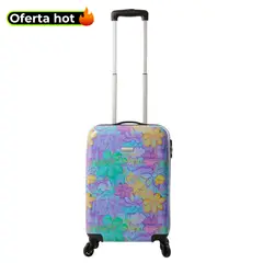 TOTTO - Maleta De Viaje Cabina 10 Kg rígida Stampy Lila