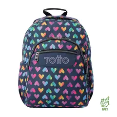 TOTTO - Morral Mochila Para Mujer Porta Pc Acuarela