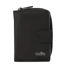 TOTTO - Billetera Rfid Para Mujer Negro Daintty