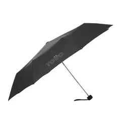 TOTTO - Sombrilla Hombre Negro De Lluvia Sombri