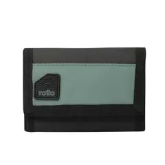 TOTTO - Billetera Rfid Antirrobo Para Hombre Contrast Chain