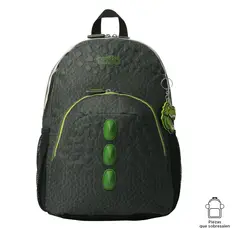 TOTTO - Morral Mochila Escolar Para Niño Gris Dinoland M