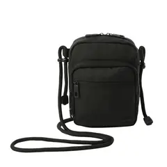 TOTTO - Bolso Pequeño Manos Libres Para Hombre Negro Riva