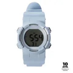 TOTTO - RELOJ DIGITAL PIXEL Azul claro