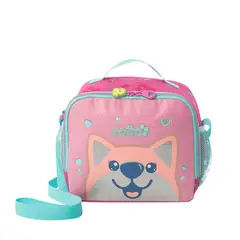 TOTTO - Lonchera Con Portacomida Para Niña Rosado Doggy Love