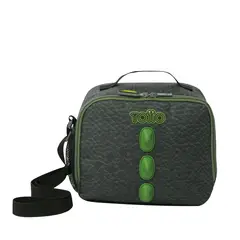 TOTTO - Lonchera Con Portacomida Para Niño Gris Dinoland L