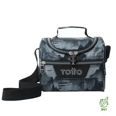 TOTTO - Portacomida Térmica Lonchera Hombre Pizarra