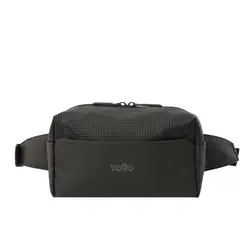 TOTTO - Canguro Riñonera Para Hombre Negro Dual