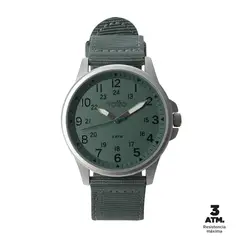 TOTTO - Reloj Análogo Para Hombre Verde Ticker