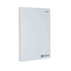 VOLTIO - Interruptor De Lujo Sencillo Conmutable 10a125v Linea Gemini Blanco