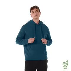 TOTTO - Buzo Hoodie Para Hombre con Capota Azul Overo