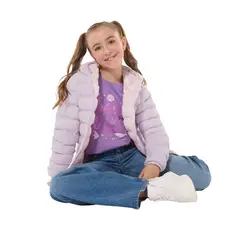 TOTTO - Chaqueta Acolchada Niña Morada Colorkid
