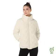 TOTTO - Chaqueta Acolchada Para Mujer Blanco Bab