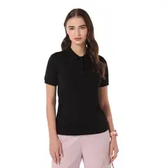 TOTTO - Camiseta Tipo Polo Para Mujer Negro Chechi