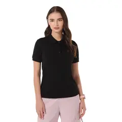 TOTTO - Camiseta Tipo Polo Para Mujer Negro Chechi