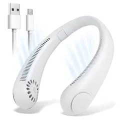 GENERAL - Ventilador Cuello A18 Inalambrico Blanco