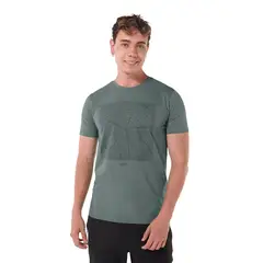 TOTTO - Camiseta Estampada Para Hombre Verde Atena
