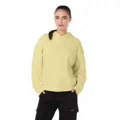 TOTTO - Buzo Hoodie Con Capota Para Mujer Amarillo Zinnia