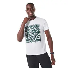 TOTTO - Camiseta Estampada Para Hombre Blanco Atena