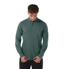 TOTTO - Camisa Para Hombre Verde Pardo