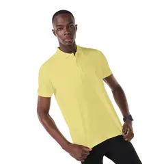 TOTTO - Camiseta Tipo Polo Para Hombre Amarillo Youngpolo
