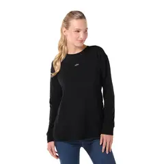 TOTTO - Buzo Para Mujer Liviano Negro Biznaga