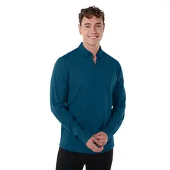TOTTO - Camisa Para Hombre Azul Pardo