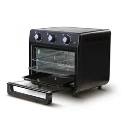 HOME ELEMENTS - MULTI HORNO PRO 7 FUNCIONES EN 1 24L NEGRO 1800W HEMHF24N
