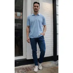 L Y H - Jean Para Hombre Azul Marca L&H