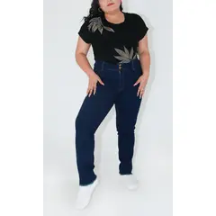 L Y H - Jean Para Mujer Azul Marca L&H