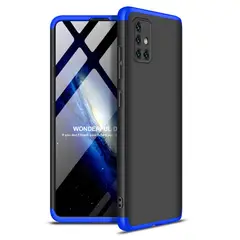 GENERICO - Funda Carcasa Estuche Protector Para Samsung A51 Negro Azul