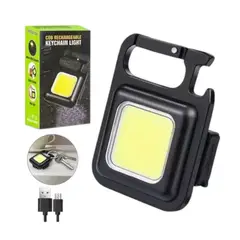 GENERICO - Linterna Llavero Mini Recargable Usb Para Emergencias