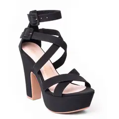 PRICE SHOES - Tacon Moda Mujer 182VI874NEGRO