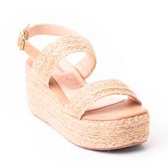 PRICE SHOES - Priceshoes Plataformas en yute Para Mujer 9521179AMARETTO