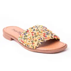 PRICE SHOES - Sandalia Plana Mujer 692T102MULTICOLOR