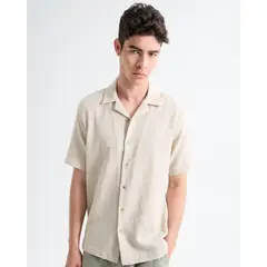 SEVEN SEVEN - Camisa De Hombre Color Crema Marca #45012107