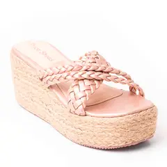 PRICE SHOES - Priceshoes Plataformas en yute Para Mujer 9521200OROROSA