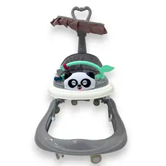 KIDSHOP - Caminador Musical Panda Con Guia Gris 321b